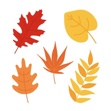 fall leaf illustration|simple fall leaves clip art.